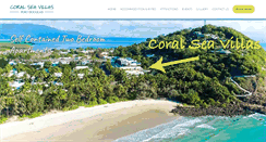 Desktop Screenshot of coral-sea-villas.com.au